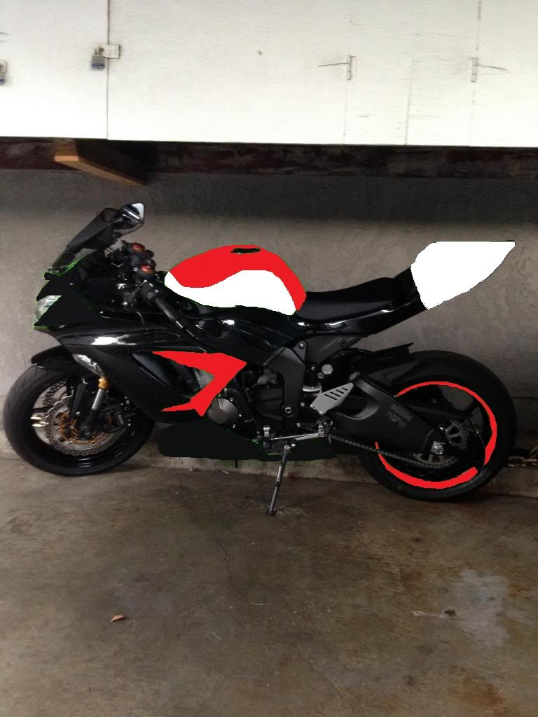 Time for a paint job | Kawasaki Ninja ZX-6R Forum
