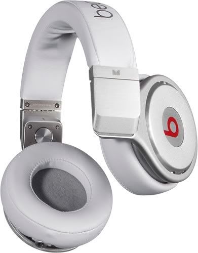 New White Monster Beats by Dr Dre Pro Headphones Earphones 100 ...