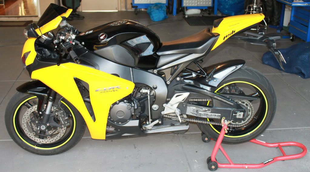 For Sale 2008 Cbr1000rr Yellow and Black