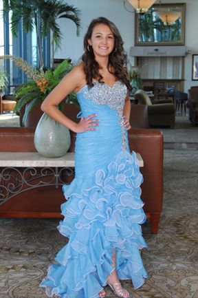 Evening Gown Miss Missouri Teen USA 2013 Contestants