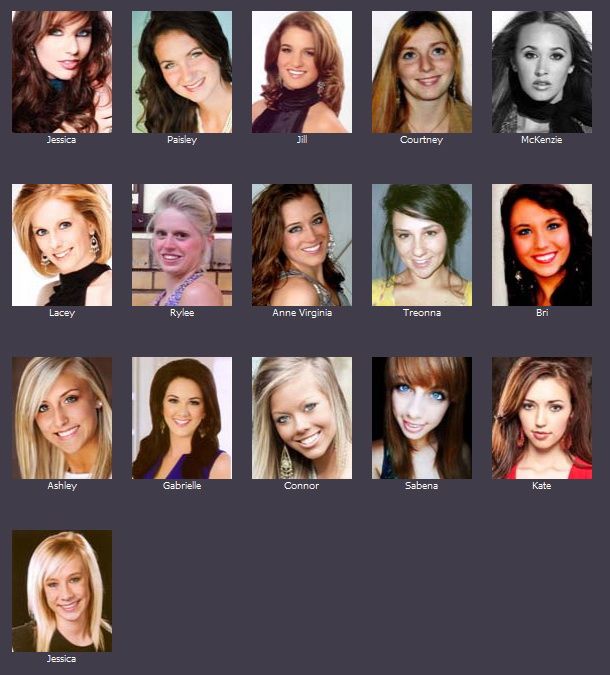 SD Miss Contestants