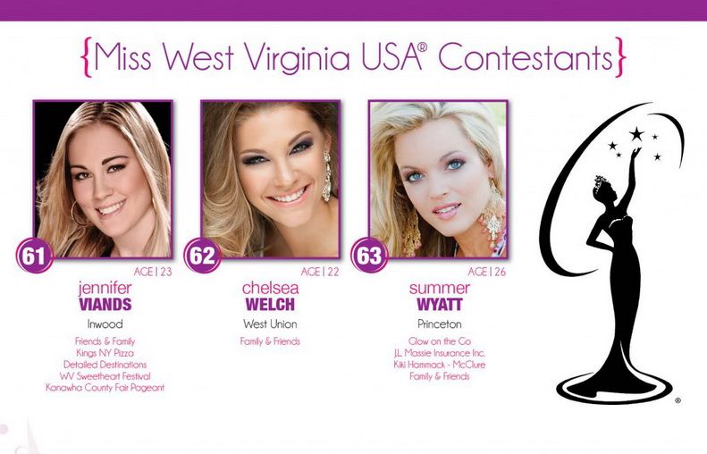 2013 WV USA Contestants