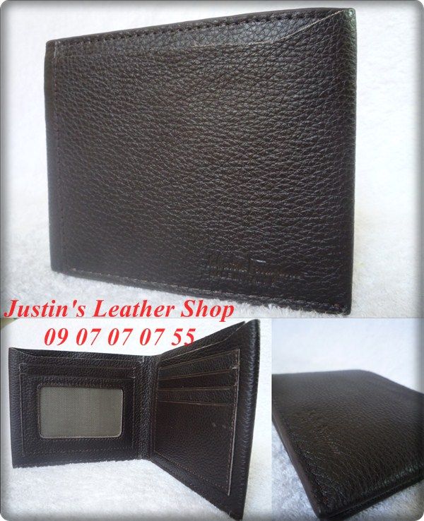 Justin's Leather Shop - ví da, bóp da bò nam, dây nịt da - Chất lượng - Giá rẻ nhất - 1