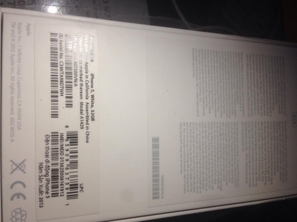 IP5 32Gb white new 100% TGDD, IP5 16 trắng đen qte like new 99% - 2