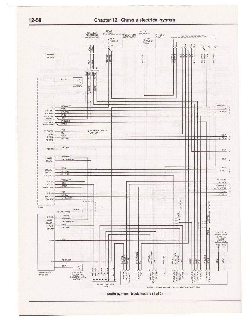 40 2003 silverado bose radio wiring diagram Learn Wiring Diagram