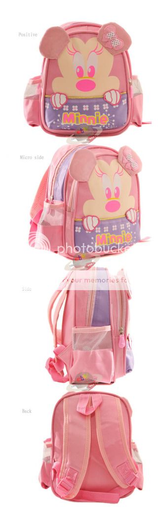 Disney Mickey mouse Child Kid School Bag Backpacks&bags For Boy Girl