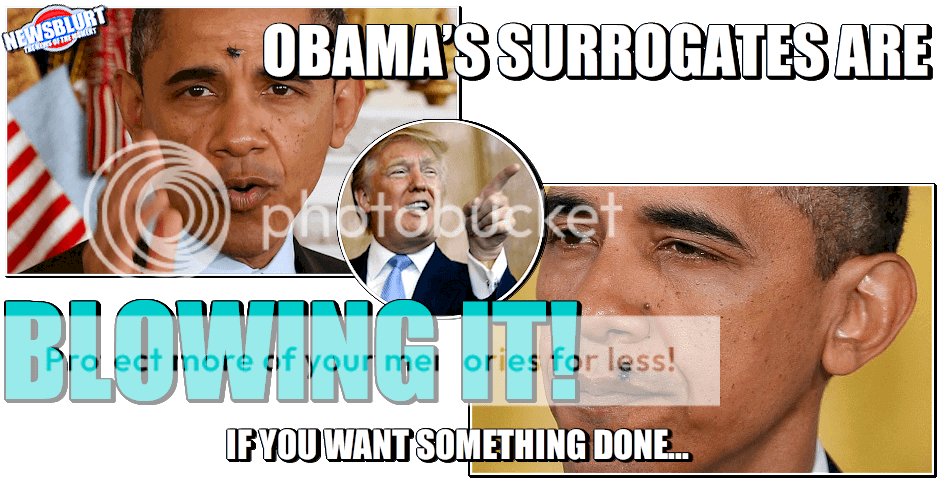 NewsBlurt - Trump Obama